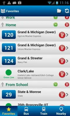 Ride Chicago android App screenshot 2